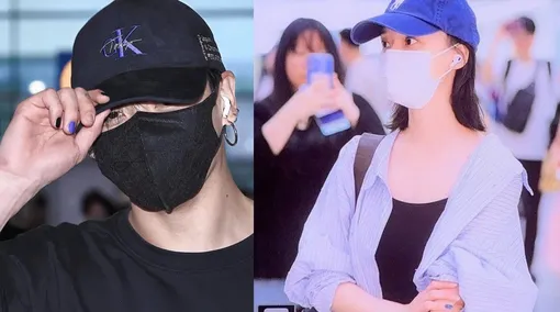 Одинаковый лак на ногтях у Чонгука из BTS и Винтер из aespa Одинаковый лак на ногтях у Чонгука из BTS и Винтер из aespa