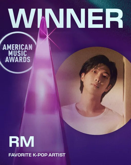 RM из BTS стал победителем American Music Awards 2025 RM из BTS стал победителем American Music Awards 2025