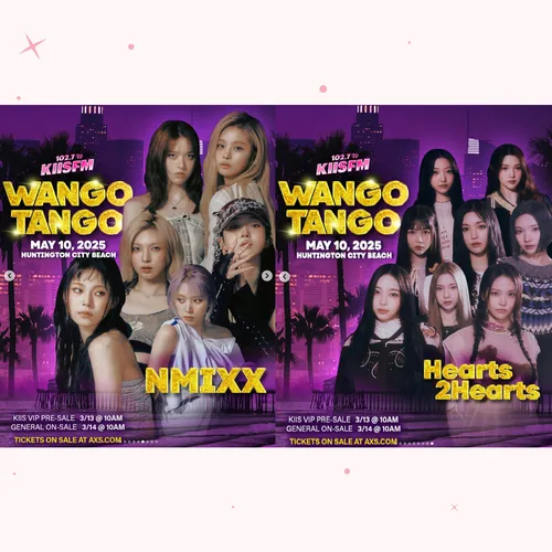 NMIXX, Hearts2Hearts и A2O MAY выступят на фестивале iHeartRadio Wango Tango 2025