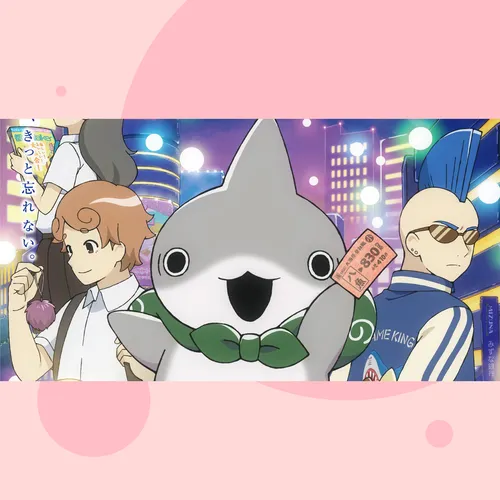 Вышел новый трейлер аниме-фильма «Прогулки маленькой акулы: Друг в большом городе»