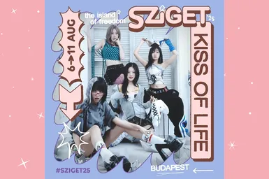 KISS OF LIFE покоряют Европу: группа выступит на легендарном фестивале Sziget