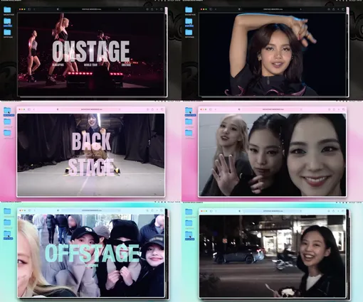 Кадры из трейлера мирового тура BLACKPINK Кадры из трейлера мирового тура BLACKPINK