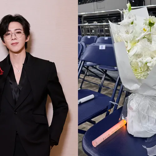 Китайский певец Лю Юйнин оставляет на концертах место для погибшей поклонницы