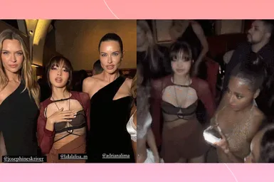 Лиса из BLACKPINK произвела фурор на афтерпати Victoria's Secret