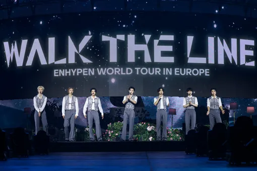 ENHYPEN завершили дебютный европейский тур Walk the Line