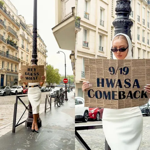 K-pop звезда HwaSa возвращается с новым альбомом