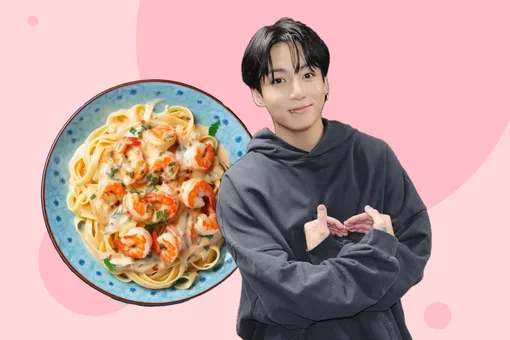 Готовим пасту с креветками по рецепту Чонгука из BTS