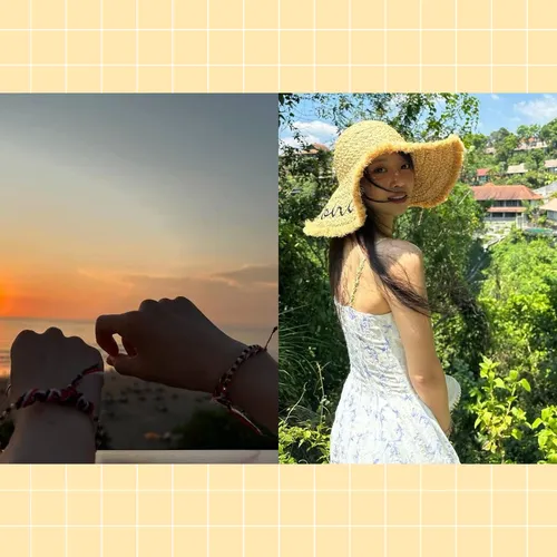 Курорт и роман: Ли Ми Джу и Сон Бом Гын делятся фотографиями с Бали