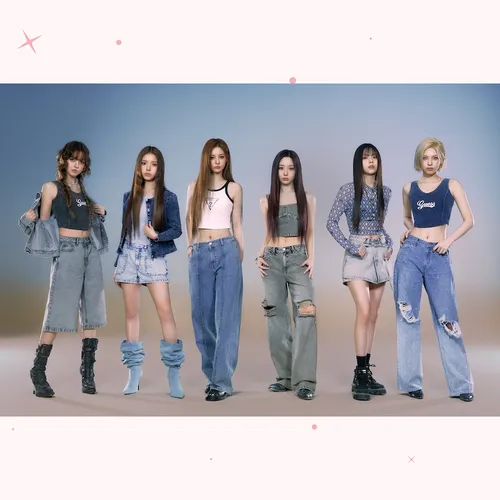 NMIXX стали новыми амбассадорами GUESS в Азии