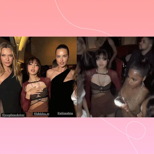 Лиса из BLACKPINK произвела фурор на афтерпати Victoria's Secret