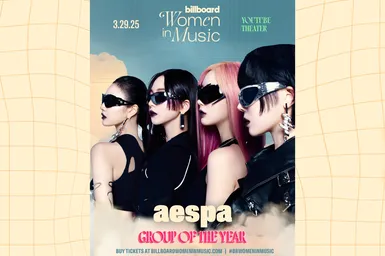aespa стала группой года по версии Billboard Women in Music 2025