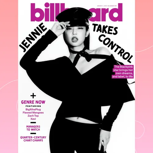«Борьба с самой собой»: Дженни из BLACKPINK стала героиней журнала Billboard