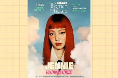 Дженни из BLACKPINK получила награду на Billboard Women in Music 2025