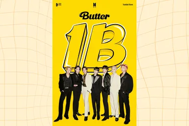 BTS установили новый рекорд на YouTube: клип на Butter набрал миллиард просмотров