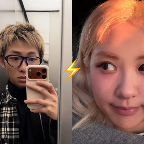 BTS против BLACKPINK: RM подколол Розэ за проигрыш на «Грэмми»