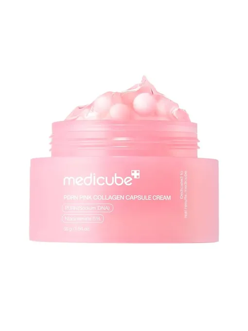 MEDICUBE SALMON DNA PDRN PINK COLLAGEN CAPSULE CREAM MEDICUBE SALMON DNA PDRN PINK COLLAGEN CAPSULE CREAM